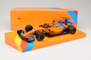 McLaren MCL33 Renault #14 F. Alonso Abu Dhabi GP 2018 Minichamps 1:18 533183914 Sveķi — attēls 7 no 7