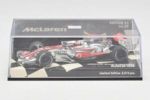 McLaren Mercedes MP4-23 #23 H. Kovalainen Showcar 2008 Minichamps 1:43 530084393 Metāls — attēls 5 no 5