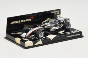 McLaren MP4-20 Mercedes A. Wurz F1 2005 Minichamps 1:43 530054355 Metāls — attēls 2 no 5