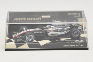 McLaren MP4-20 Mercedes A. Wurz F1 2005 Minichamps 1:43 530054355 Metāls — attēls 4 no 5