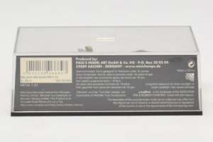 McLaren MP4-20 Mercedes A. Wurz F1 2005 Minichamps 1:43 530054355 Metāls — attēls 5 no 5