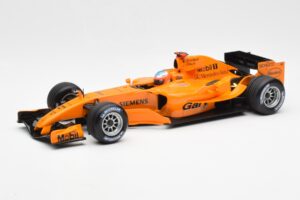 McLaren MP4-20 Mercedes G. Paffett Interim Test Car 2006 Minichamps 1:18 530061895 Metāls