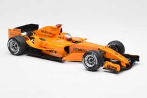 McLaren Mercedes MP4-20 G. Paffett F1 Test Car 2006 Minichamps 1:18 B66962342 Metāls — attēls 4 no 6