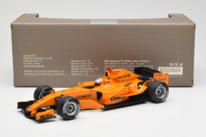 McLaren Mercedes MP4-20 G. Paffett F1 Test Car 2006 Minichamps 1:18 B66962342 Metāls — attēls 6 no 6