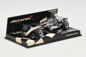 McLaren MP4-20 Mercedes #10 J.P. Montoya British GP Winner F1 2005 Minichamps 1:43 530054320 Metāls — attēls 2 no 5