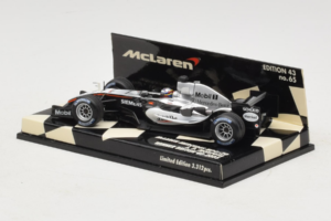 McLaren MP4-20 Mercedes #10 J.P. Montoya British GP Winner F1 2005 Minichamps 1:43 530054320 Metāls — attēls 3 no 5