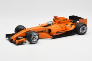 McLaren Mercedes MP4-20 P. de la Rosa F1 Test Car 2006 Minichamps 1:18 PEDRO001 Metāls