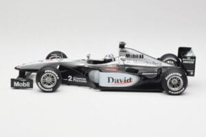 McLaren MP4-15 #2 D. Coulthard F1 2000 Hot Wheels 1:18 26740 Metāls — attēls 3 no 6
