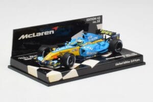 McLaren MP4-19B #5 D. Coulthard F1 2004 Minichamps 1:43 530044315 Metāls — attēls 3 no 5