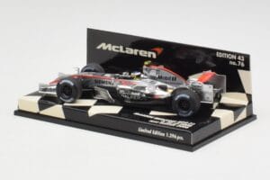 McLaren MP4-21 P. de la Rosa Test 2006 Minichamps 1:43 530064343 Metāls — attēls 2 no 5