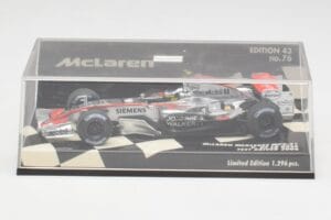 McLaren MP4-21 P. de la Rosa Test 2006 Minichamps 1:43 530064343 Metāls — attēls 4 no 5