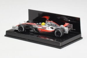 McLaren MP4-22 L. Hamilton F1 Showcar 2007 Minichamps 1:43 530074372 Metāls — attēls 2 no 5