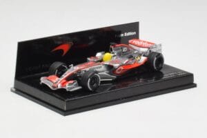 McLaren MP4-22 L. Hamilton F1 Showcar 2007 Minichamps 1:43 530074372 Metāls — attēls 5 no 5