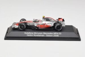 McLaren MP4-23 #23 H. Kovalainen F1 2008 Minichamps 1:43 B66962423 Metāls