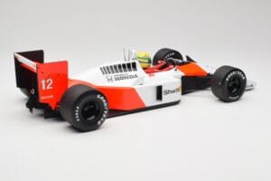 McLaren Honda MP4/4 Marlboro #12 A. Senna F1 World Champion 1988 Minichamps 1:12 540881212 Metāls — attēls 2 no 6