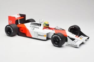 McLaren Honda MP4/4 Marlboro #12 A. Senna F1 World Champion 1988 Minichamps 1:12 540881212 Metāls — attēls 4 no 6