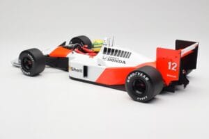 McLaren Honda MP4/4 Marlboro #12 A. Senna F1 World Champion 1988 Minichamps 1:12 540881212 Metāls — attēls 5 no 6