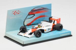 McLaren MP4/5 T. Sato Demonstration Run 2002 Minichamps 1:43 518020102 Metāls — attēls 2 no 5