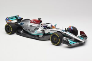 Mercedes AMG W13 E Performance Petronas #63 G. Russell Miami GP 2022 Minichamps 1:18 110220563 Metāls — attēls 4 no 7