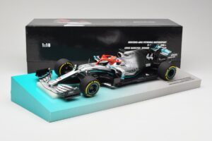 Mercedes AMG Petronas W10 EQ Power+ #44 L. Hamilton Monaco GP Winner 2019 Minichamps 1:18 113906644 Sveķi — attēls 7 no 7