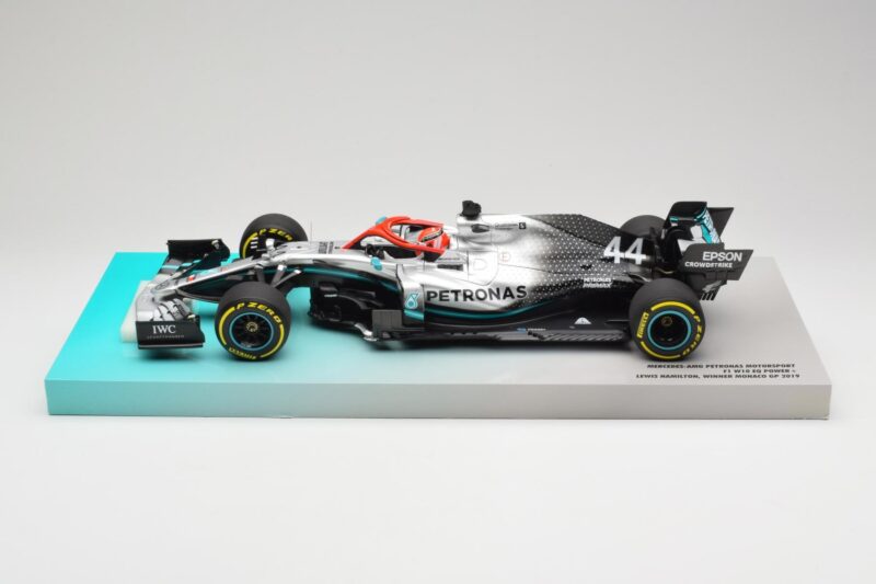 Mercedes AMG Petronas W10 EQ Power+ #44 L. Hamilton Monaco GP Winner 2019 Minichamps 1:18 113906644 Sveķi