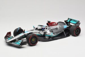 Mercedes AMG W13 E Performance Petronas #63 G. Russell Brazilian GP 1st Win 2022 Minichamps 1:18 110222163 Sveķi