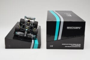 Mercedes AMG W14 E Performance Petronas #44 L. Hamilton Australian GP 2023 Minichamps 1:18 113230144 Sveķi — attēls 6 no 7