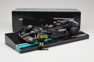 Mercedes AMG W14 E Performance Petronas #44 L. Hamilton Australian GP 2023 Minichamps 1:18 113230144 Sveķi — attēls 7 no 7