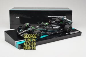Mercedes AMG W14 E Performance Petronas #63 G. Russell Bahrain GP 2023 Minichamps 1:18 113230163 Sveķi — attēls 7 no 7