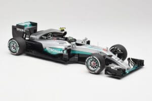 Mercedes AMG W07 #6 N. Rosberg Australia GP Winner 2016 Minichamps 1:18 110160006 Metāls — attēls 4 no 7