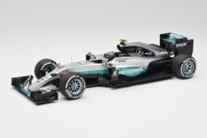 Mercedes AMG W07 #6 N. Rosberg Australia GP Winner 2016 Minichamps 1:18 110160006 Metāls