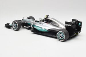 Mercedes AMG W07 #6 N. Rosberg Australia GP Winner 2016 Minichamps 1:18 110160006 Metāls — attēls 5 no 7