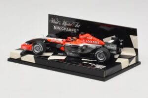 MF1 Toyota M16 #20 C. Albers F1 2006 Minichamps 1:43 400060019 Metāls — attēls 3 no 5