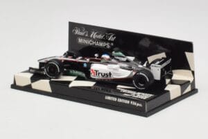 Minardi Cosworth PS03 #19 G. Bruni F1 2003 Minichamps 1:43 400030139 Metāls — attēls 3 no 5