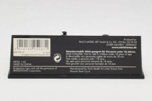 Minardi Cosworth PS03 #19 G. Bruni F1 2003 Minichamps 1:43 400030139 Metāls — attēls 4 no 5