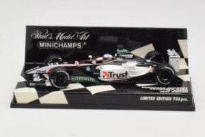 Minardi Cosworth PS03 #19 G. Bruni F1 2003 Minichamps 1:43 400030139 Metāls