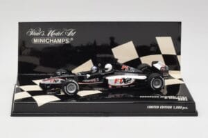Minardi F1X2 P. Stoddart F1 2006 Minichamps 1:43 400060299 Metāls