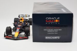Red Bull Racing RB20 #11 S. Perez Bahrain GP 2024 Minichamps 1:18 110240111 Metāls — attēls 6 no 7