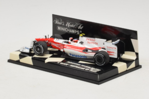 Toyota TF109 #10 T. Glock Panasonic Toyota Racing Australian GP 2009 Minichamps 1:43 400090010 Metāls — attēls 3 no 5