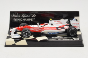 Toyota TF109 #10 T. Glock Panasonic Toyota Racing Australian GP 2009 Minichamps 1:43 400090010 Metāls