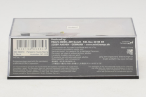Toyota TF109 #10 T. Glock Panasonic Toyota Racing Australian GP 2009 Minichamps 1:43 400090010 Metāls — attēls 5 no 5