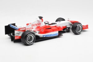 Toyota TF106 Panasonic Toyota Racing J. Trulli F1 Presentation 2006 Minichamps 1:18 AM59554H Metāls — attēls 2 no 6