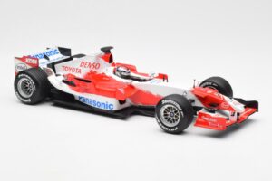 Toyota TF106 Panasonic Toyota Racing J. Trulli F1 Presentation 2006 Minichamps 1:18 AM59554H Metāls — attēls 4 no 6