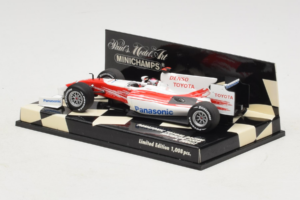 Toyota TF109 #9 J. Trulli Panasonic Toyota Racing Showcar F1 2009 Minichamps 1:43 400090079 Metāls — attēls 3 no 5
