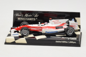 Toyota TF109 #9 J. Trulli Panasonic Toyota Racing Showcar F1 2009 Minichamps 1:43 400090079 Metāls