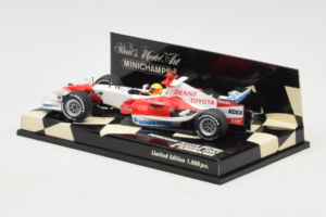 Toyota TF107 Panasonic #11 R. Schumacher Panasonic Toyota Racing Showcar 2007 Minichamps 1:43 400070081 Metāls — attēls 3 no 5