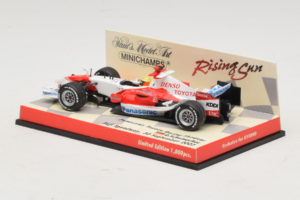 Panasonic Toyota Racing TF107 R. Schumacher F1 Showcar 2007 Minichamps 1:43 403070081 Metāls — attēls 3 no 5