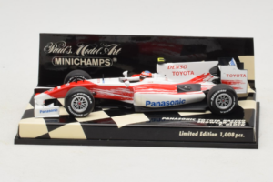 Toyota TF109 #10 T. Glock Panasonic Toyota Racing Showcar F1 2009 Minichamps 1:43 400090080 Metāls