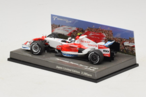 Toyota TF107 #12 J. Trulli Panasonic Toyota Racing Showcar F1 2007 Minichamps 1:43 AM60129 Metāls — attēls 3 no 6
