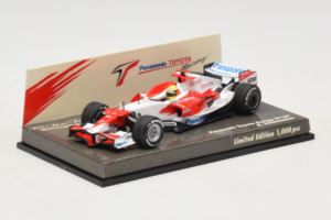 Toyota TF107 #11 R. Schumacher Panasonic Toyota Racing F1 2007 Minichamps 1:43 AM601286 Metāls — attēls 2 no 5